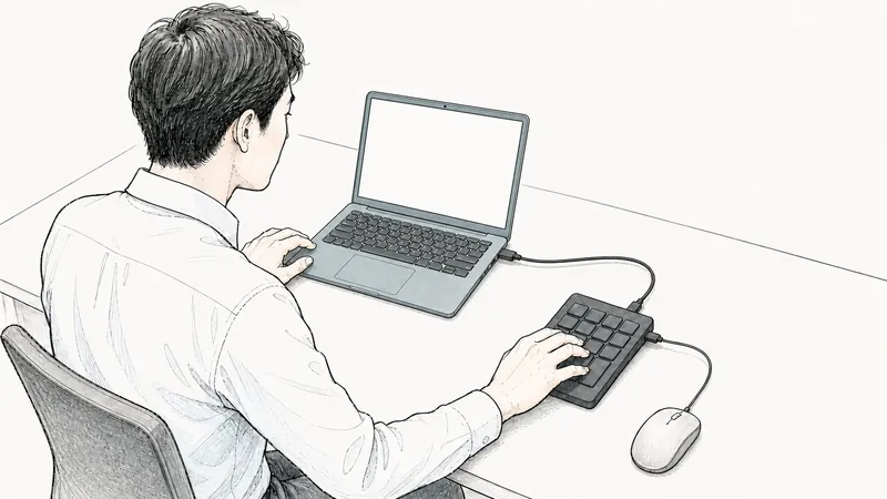 ノートパソコンで数字を連続入力する｜USBハブ付きテンキーの選定条件