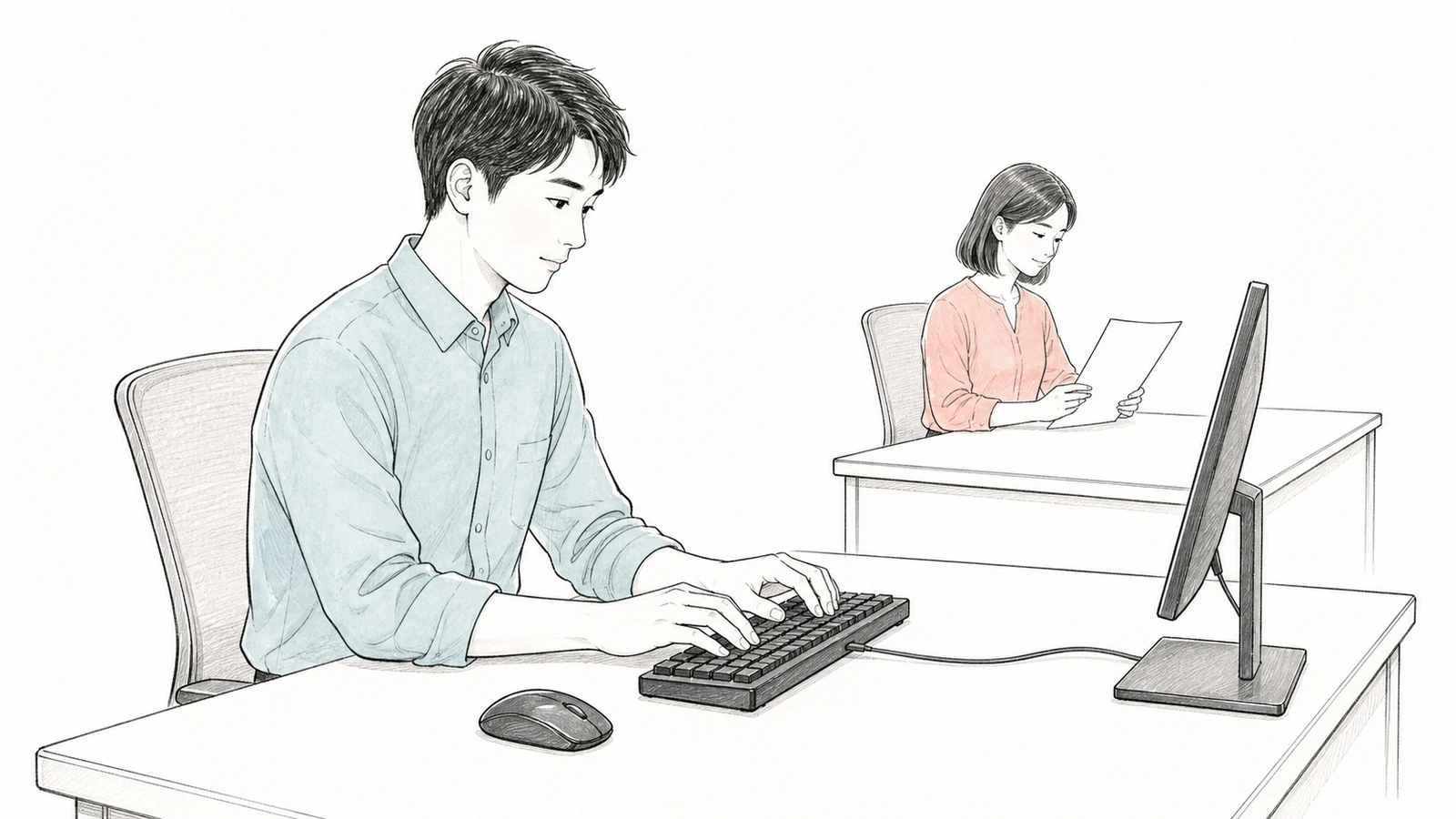 オフィスでキーボード音がうるさい｜原因を分けて静音テンキーレスを選ぶ