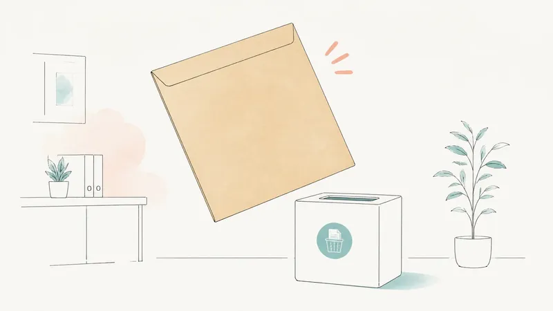角2封筒を折らずにシュレッダーへ入れる前に確かめる紙質と厚み